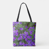 Photo of the Purple Phlox flowers on a トートバッグ (裏面)
