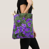 Photo of the Purple Phlox flowers on a トートバッグ (クローズアップ)