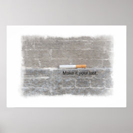 Photo of Your Last Cathibat やめ喫煙 ポスター