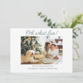 Photo Oh Whatおもしろい・クリスマス シーズンカード (スタンド正面)