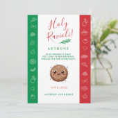 Photo Our Little Meatball is One Birthday Party サンキューカード (スタンド正面)