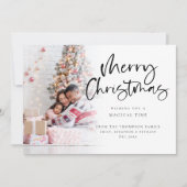 Photo Overlay 2026 Calendar Merry Christmas  シーズンカード (正面)