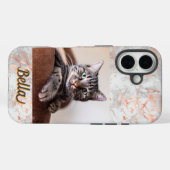Photo Pastel Gray Rose Gold Case-Mate iPhone Case iPhoneケース (裏面 (横))