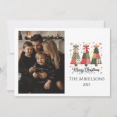 Photo Patchwork Christmas シーズンカード (正面)