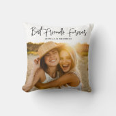Photo Personalized Best Friends  クッション (正面)