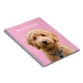 Photo Personalized Dogs Name - READ DESCRIPTION ノートブック (右側)