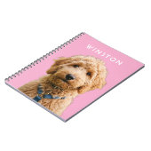 Photo Personalized Dogs Name - READ DESCRIPTION ノートブック (左側)