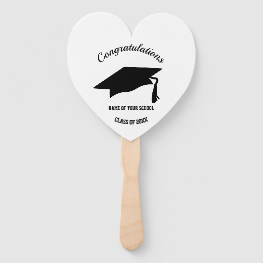 Photo Personalized Graduate Script ハンドファン (裏面)