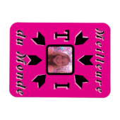 Photo personnalisable "Meilleure TOI du Monde" マグネット (横)