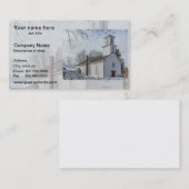 Photo Phantom Background template 名刺 (正面/裏面)