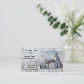 Photo Phantom Background template 名刺 (スタンド正面)