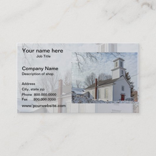 Photo Phantom Background template 名刺 (正面)