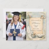 Photo Pharmacist Graduation Celebration 案内状 (正面)