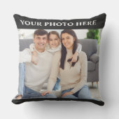Photo Pillow, Custom Pillow with Photo クッション (正面)