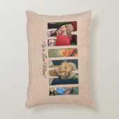 Photo Pillow Mimi、画像の追加、背面のメッセージ アクセントクッション (正面(垂直))