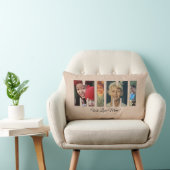 Photo Pillow Mimi、画像の追加、背面のメッセージ ランバークッション (椅子)