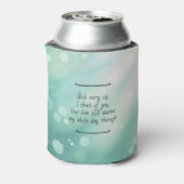 Photo & Poem | Memorial Forever in our Hearts 缶クーラー (缶裏面)