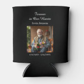 Photo & Poem | Memorial Forever in our Hearts 缶クーラー (正面)