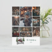 Photo Polar Express Christmas シーズンカード (スタンド正面)