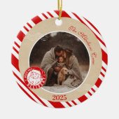 Photo Polar Express Christmas  セラミックオーナメント (正面)