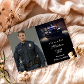 Photo Police Academy Graduation 案内状