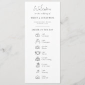 Photo Program Icon with Menu Wedding メニュー (正面)