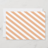 Photo Pumpkin First Birthday Invite 招待状 (裏面)