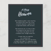 PHOTO Red Rosesお祝い・オブ・ライフ葬儀詩 (裏面)