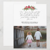 Photo Religous Christian Card John 3:16 シーズンカード (正面/裏面)