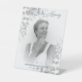 Photo Remembrance Service Dear Ones in Black White 台座サイン (正面)