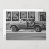 Photo Reprint American Pickup Truck 招待状 (正面/裏面)