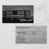 Photo Reverse Total B&W  名刺 (正面/裏面)