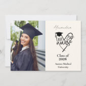  Photo RN Nurse Graduation Party 案内状 (正面)