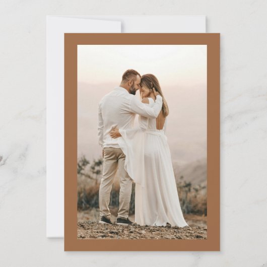 Photo Rustic Boots and Bubbly Bridal Shower 招待状 (裏面)