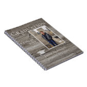 Photo Rustic Wood Graduation ノートブック (右側)