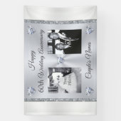 PHOTO(S)、60周年記念結婚装飾 横断幕 (縦)