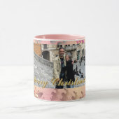 Photo Santa Pink マグカップ (中央)