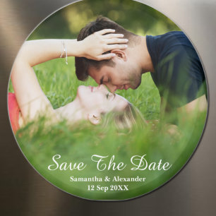 Photo Save モダン The Date Magnet マグネット