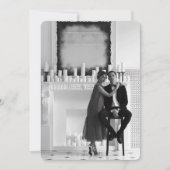 Photo Save The Date モダン Script 結婚's 招待状 (正面)