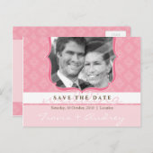 PHOTO SAVE THE DATE :: pictureframeエレガンス6 案内ポストカード (正面/裏面)