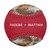 Photo Script Better Together Custom 野球ボール (裏面)