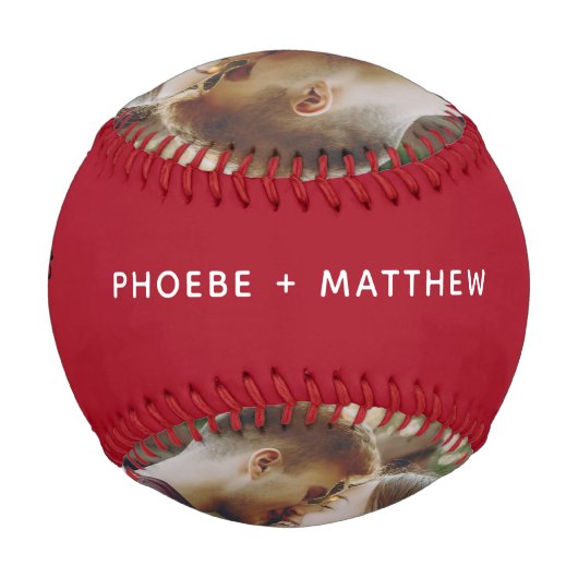 Photo Script Better Together Custom 野球ボール (裏面)