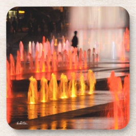 photo, silhouette homme コースター