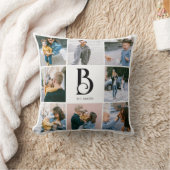 Photo Simple Chic Monogram クッション (ブランケット)