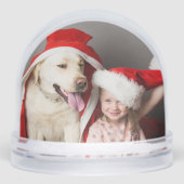 Photo Snow Globe | Double Sided Custom Christmas (正面)