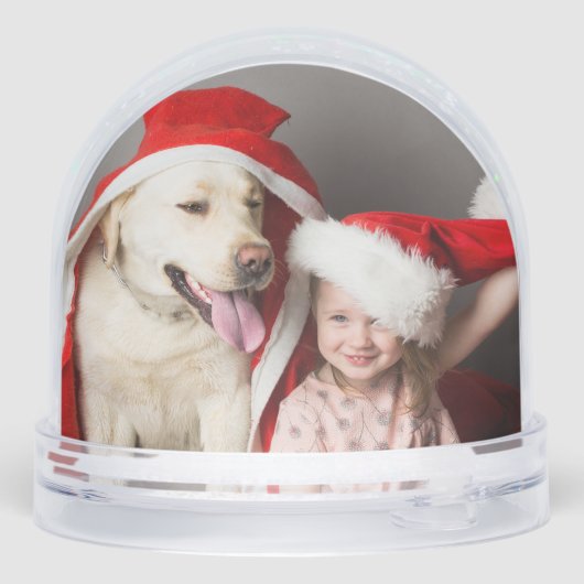 Photo Snow Globe | Double Sided Custom Christmas (裏面)