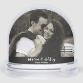 Photo Snow Globe - Holiday, Wedding, Anniversary (裏面)