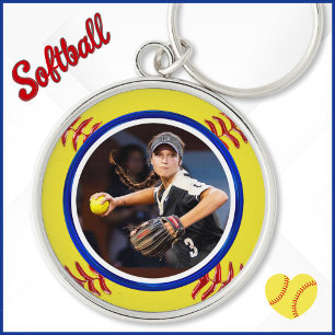 PHOTO, Softballシニアデイギフトアイディア, Softball キーホルダー