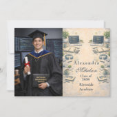 Photo Software Engineer Graduation 案内状 (正面)