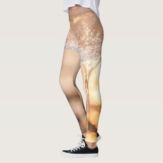 photo soleil au travers la glace sur le b レギンス (左)